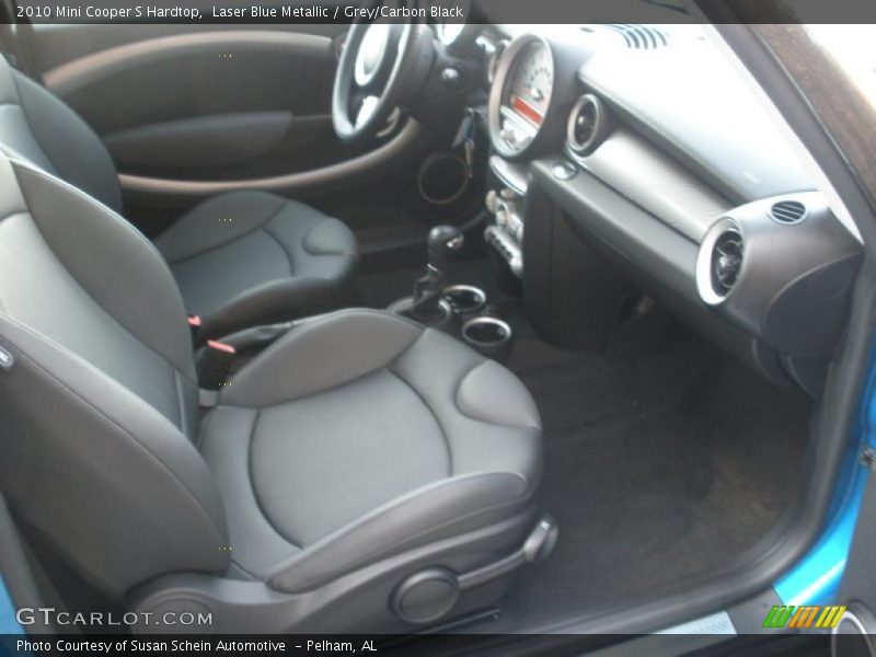 Laser Blue Metallic / Grey/Carbon Black 2010 Mini Cooper S Hardtop