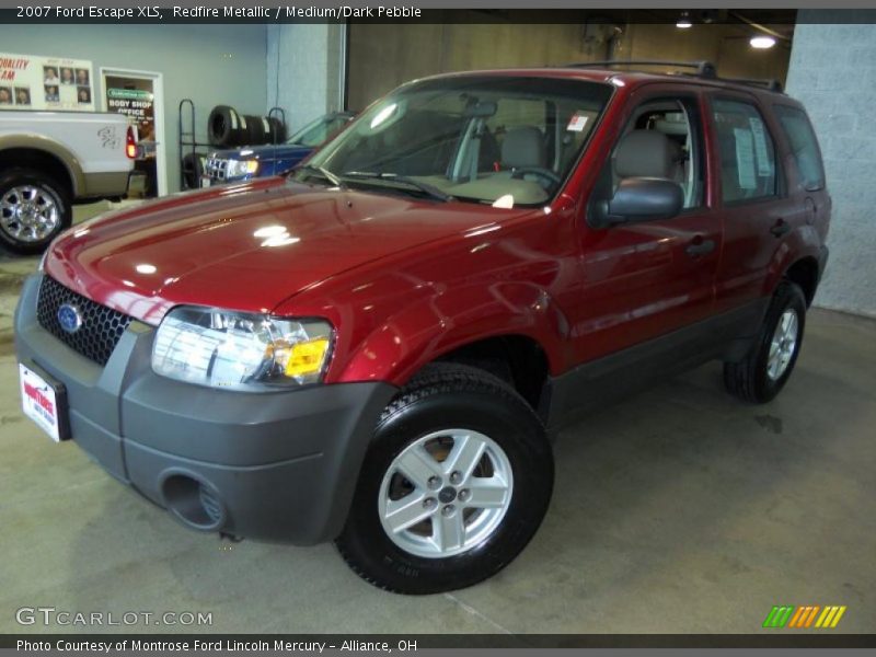 Redfire Metallic / Medium/Dark Pebble 2007 Ford Escape XLS