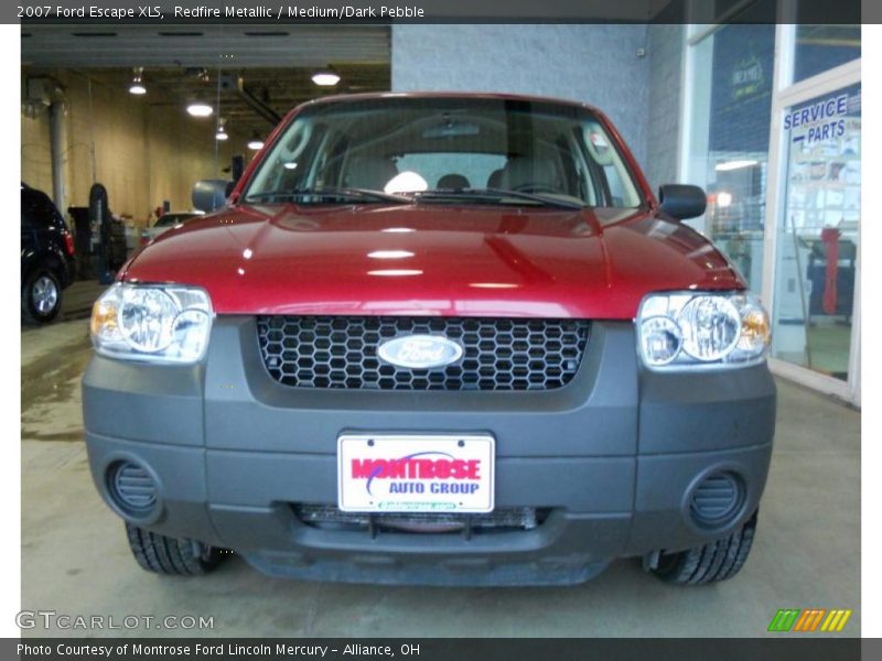 Redfire Metallic / Medium/Dark Pebble 2007 Ford Escape XLS