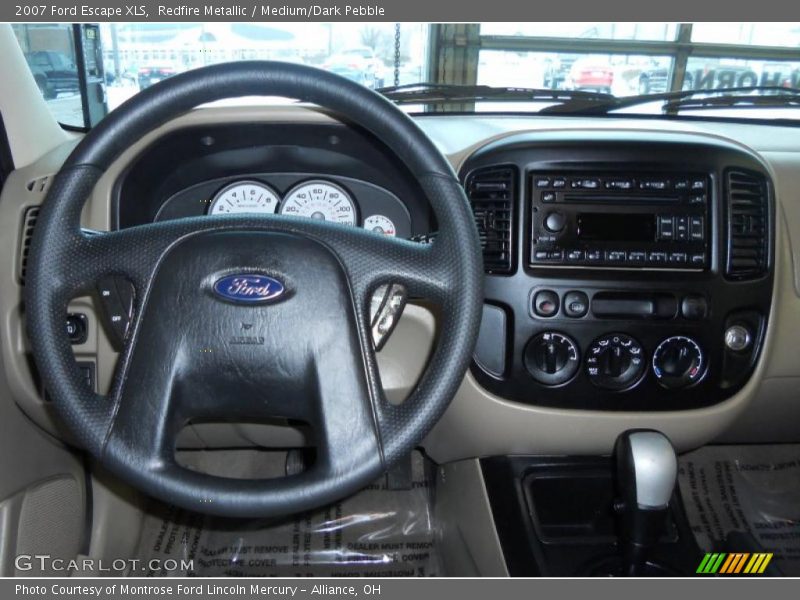 Redfire Metallic / Medium/Dark Pebble 2007 Ford Escape XLS