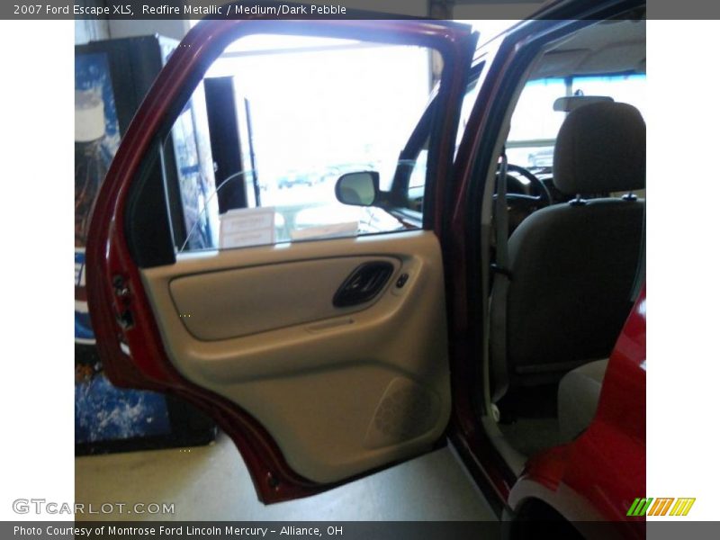 Redfire Metallic / Medium/Dark Pebble 2007 Ford Escape XLS