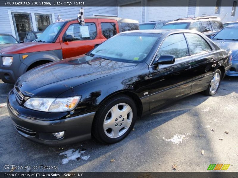 Black Onyx / Sage 2000 Lexus ES 300 Sedan