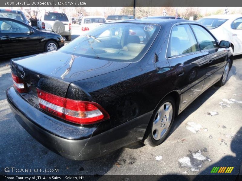 Black Onyx / Sage 2000 Lexus ES 300 Sedan