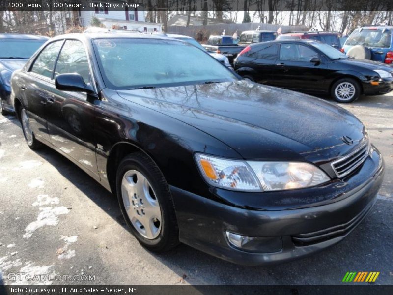 Black Onyx / Sage 2000 Lexus ES 300 Sedan