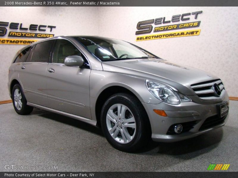 Pewter Metallic / Macadamia 2008 Mercedes-Benz R 350 4Matic