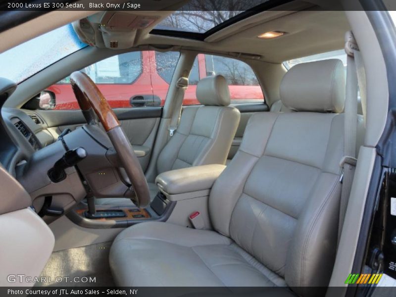 Black Onyx / Sage 2000 Lexus ES 300 Sedan
