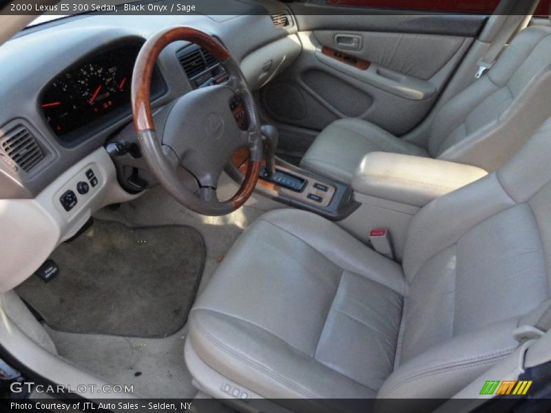 Black Onyx / Sage 2000 Lexus ES 300 Sedan