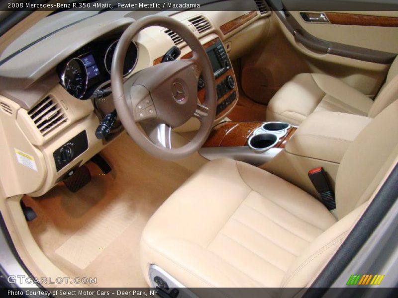 Pewter Metallic / Macadamia 2008 Mercedes-Benz R 350 4Matic