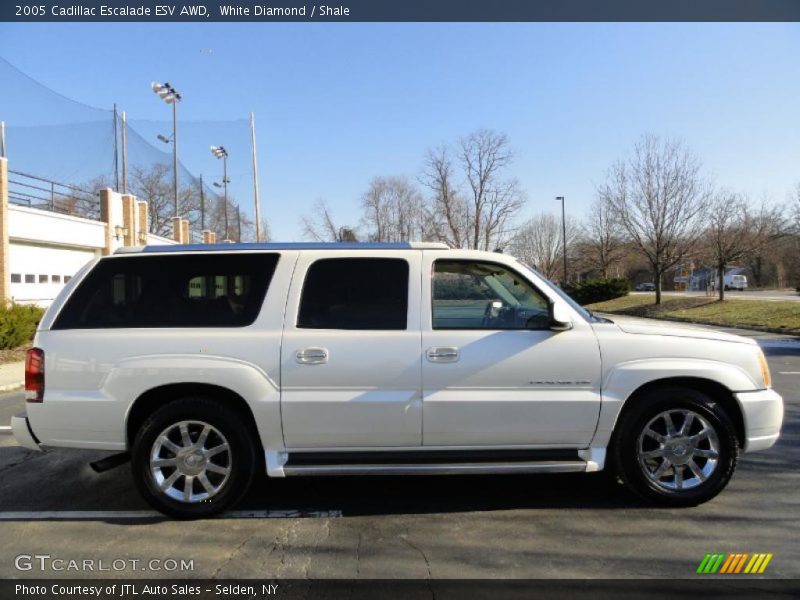 White Diamond / Shale 2005 Cadillac Escalade ESV AWD