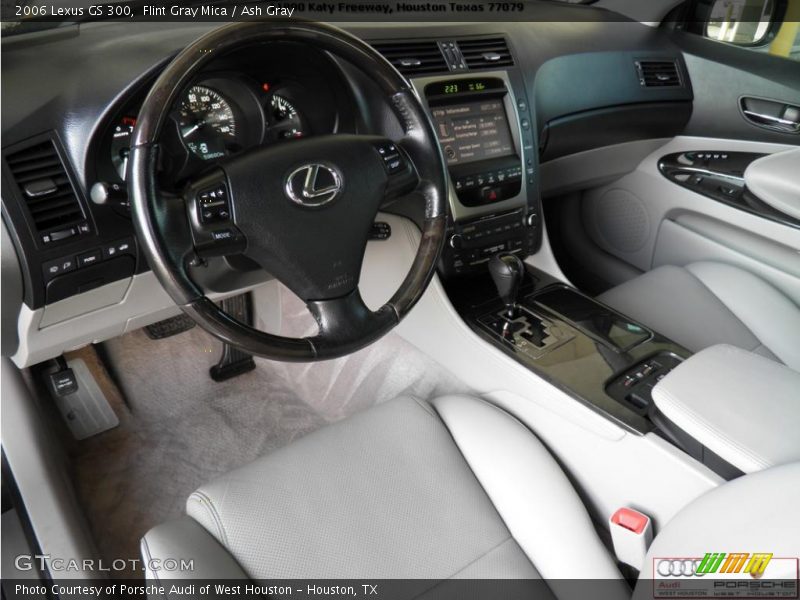 Flint Gray Mica / Ash Gray 2006 Lexus GS 300