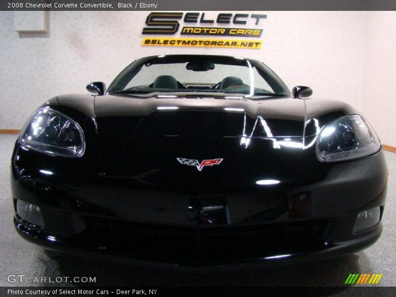 Black / Ebony 2008 Chevrolet Corvette Convertible