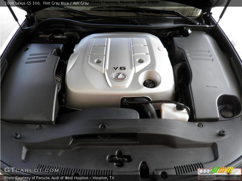 Flint Gray Mica / Ash Gray 2006 Lexus GS 300