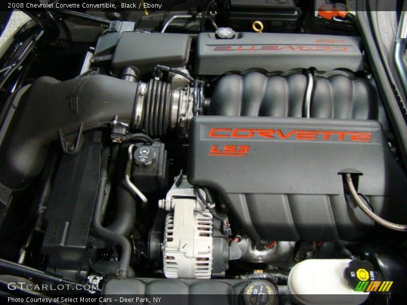  2008 Corvette Convertible Engine - 6.2 Liter OHV 16-Valve LS3 V8
