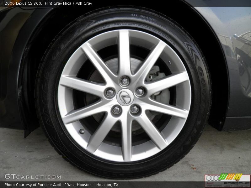 Flint Gray Mica / Ash Gray 2006 Lexus GS 300