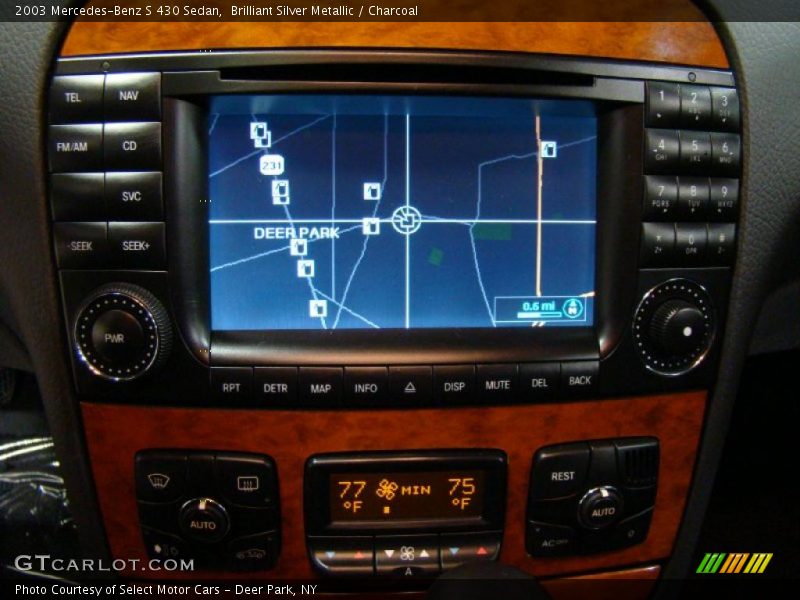 Navigation of 2003 S 430 Sedan