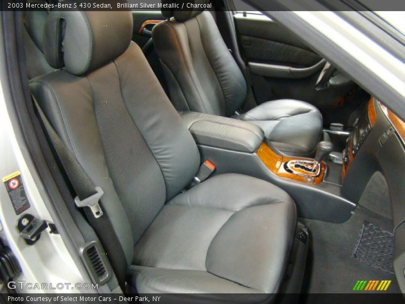  2003 S 430 Sedan Charcoal Interior