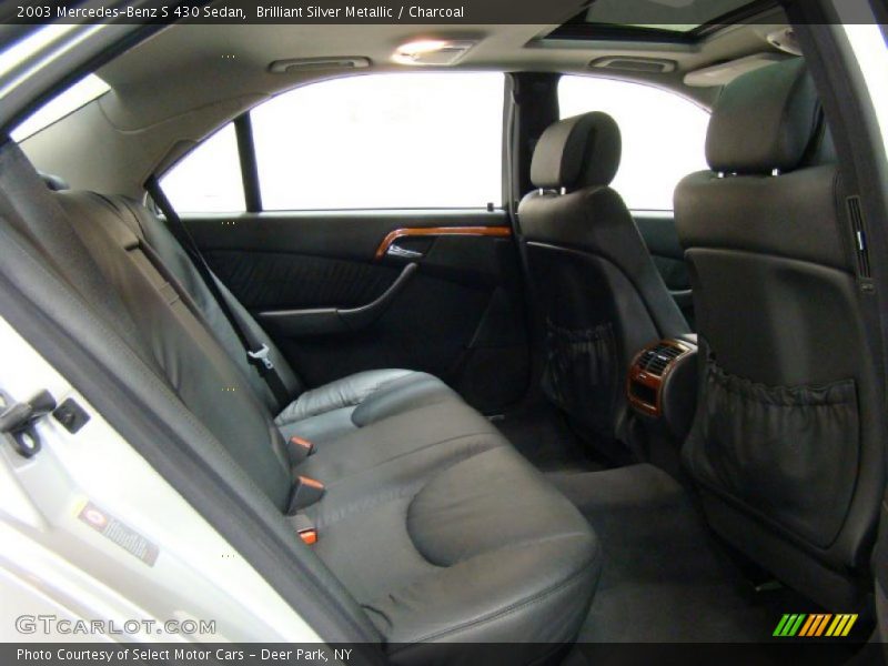  2003 S 430 Sedan Charcoal Interior