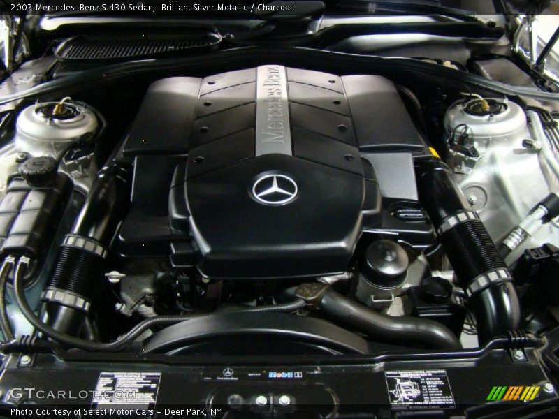  2003 S 430 Sedan Engine - 4.3 Liter SOHC 24-Valve V8
