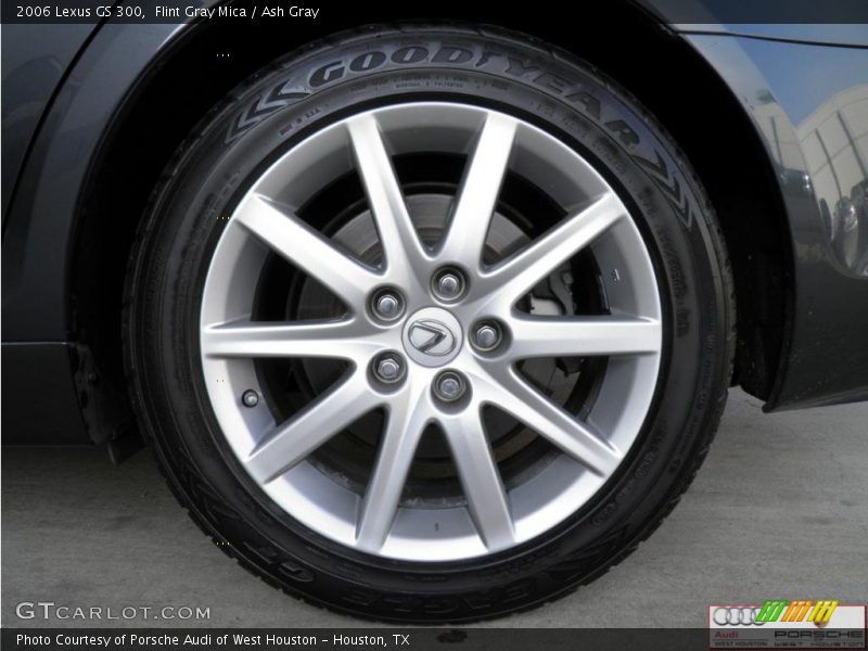 Flint Gray Mica / Ash Gray 2006 Lexus GS 300