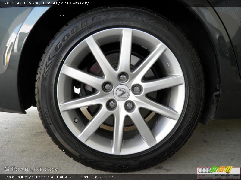 Flint Gray Mica / Ash Gray 2006 Lexus GS 300