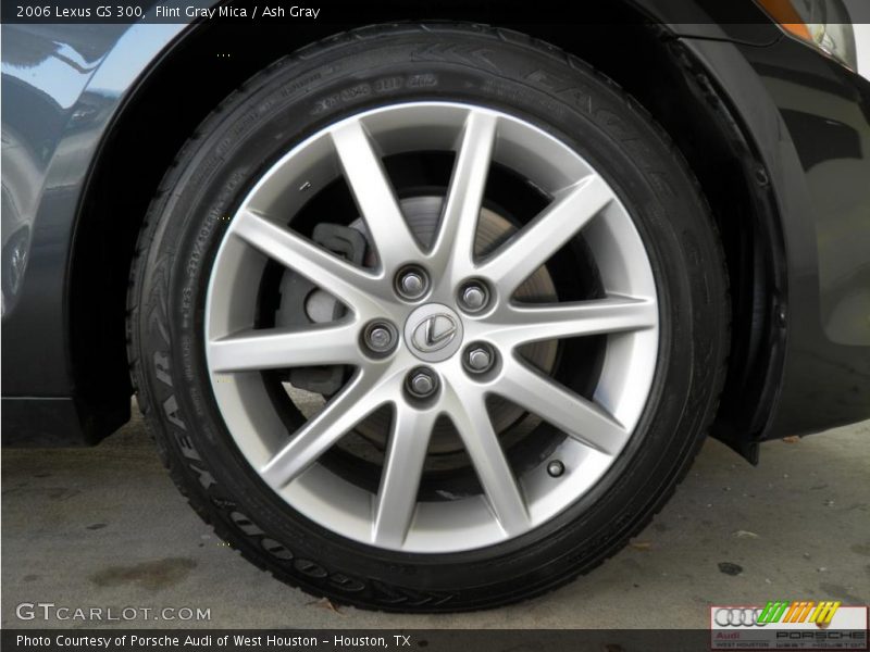 Flint Gray Mica / Ash Gray 2006 Lexus GS 300