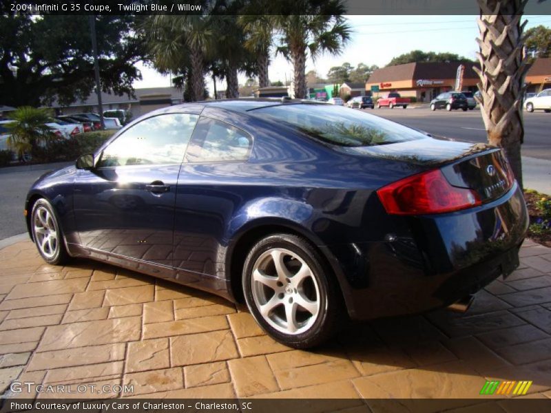 Twilight Blue / Willow 2004 Infiniti G 35 Coupe