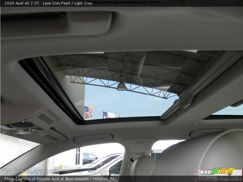 Lava Grey Pearl / Light Grey 2006 Audi A3 2.0T