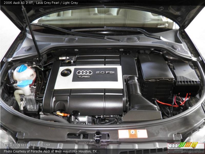  2006 A3 2.0T Engine - 2.0 Liter FSI Turbocharged DOHC 16-Valve 4 Cylinder