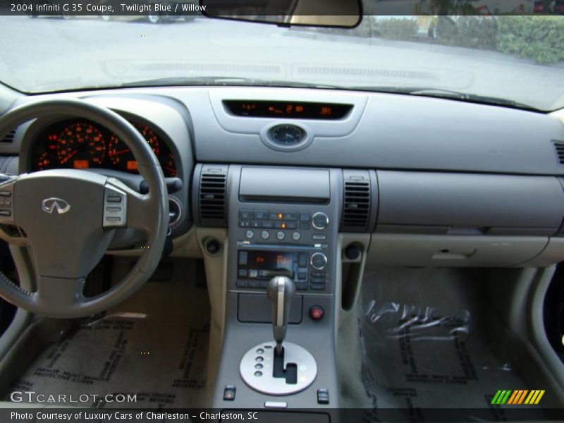 Twilight Blue / Willow 2004 Infiniti G 35 Coupe