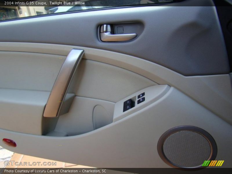 Twilight Blue / Willow 2004 Infiniti G 35 Coupe