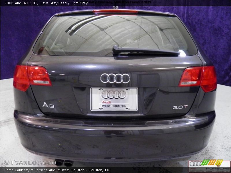Lava Grey Pearl / Light Grey 2006 Audi A3 2.0T