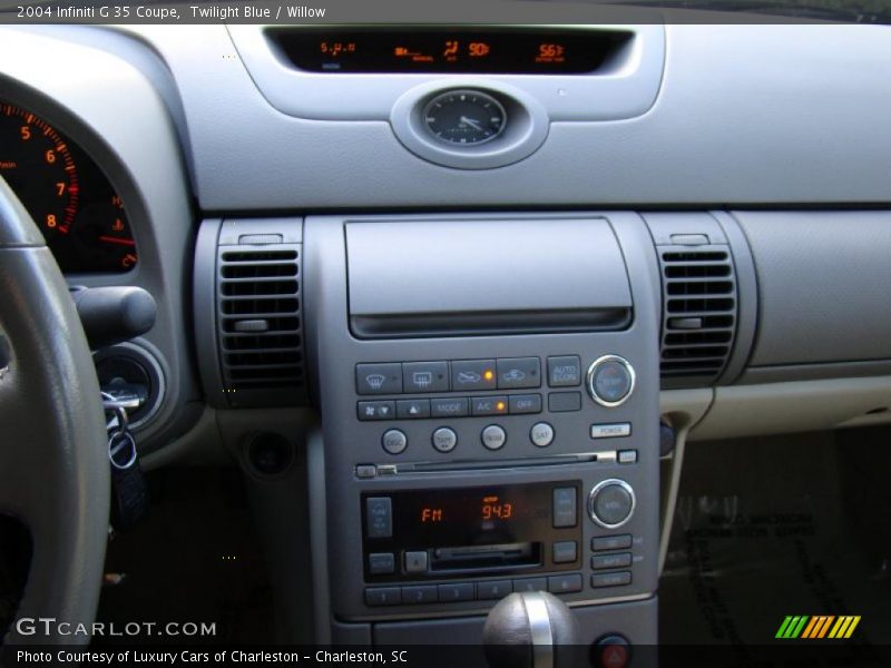 Twilight Blue / Willow 2004 Infiniti G 35 Coupe