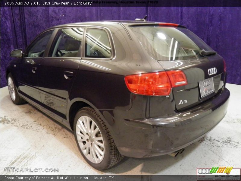 Lava Grey Pearl / Light Grey 2006 Audi A3 2.0T