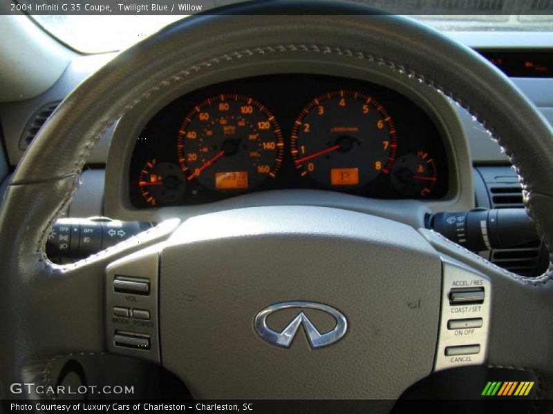 Twilight Blue / Willow 2004 Infiniti G 35 Coupe