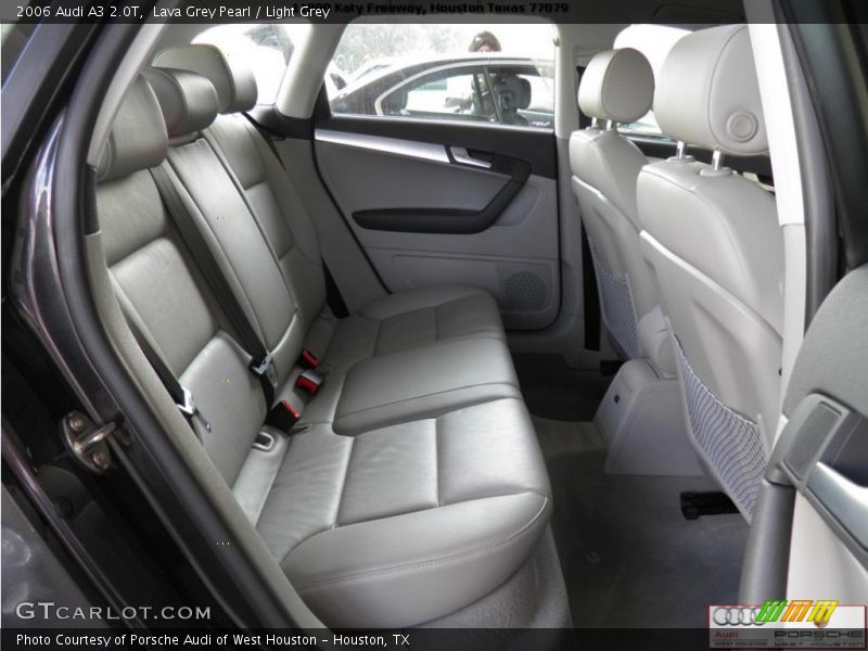 Lava Grey Pearl / Light Grey 2006 Audi A3 2.0T