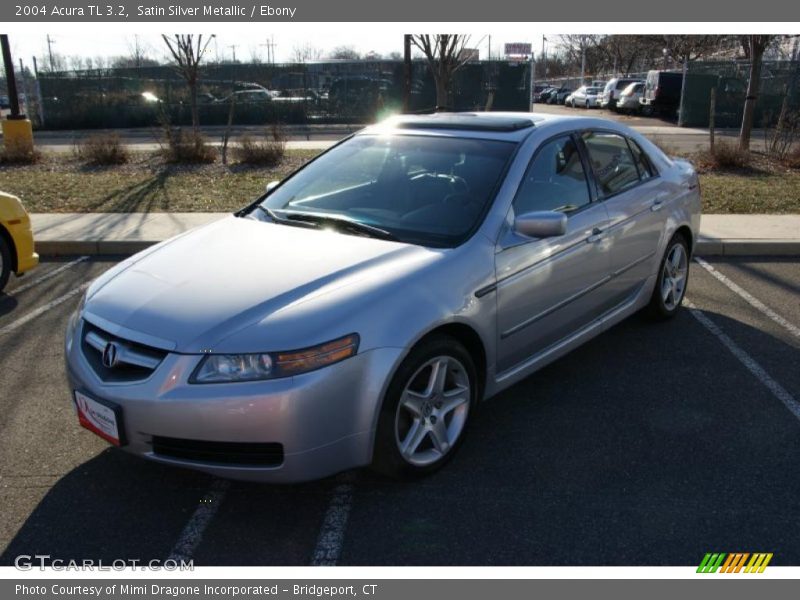 Satin Silver Metallic / Ebony 2004 Acura TL 3.2