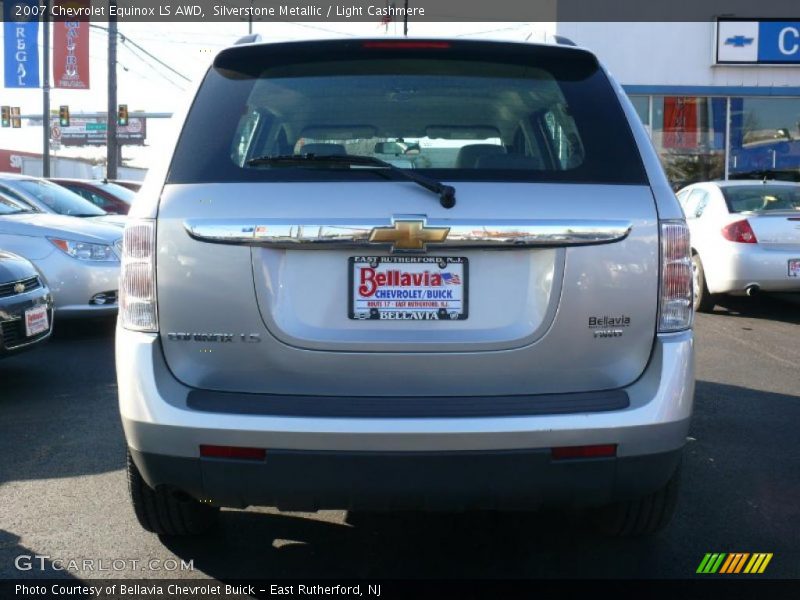 Silverstone Metallic / Light Cashmere 2007 Chevrolet Equinox LS AWD