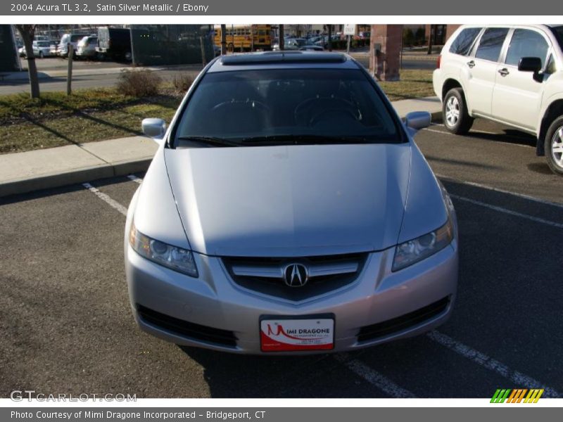 Satin Silver Metallic / Ebony 2004 Acura TL 3.2