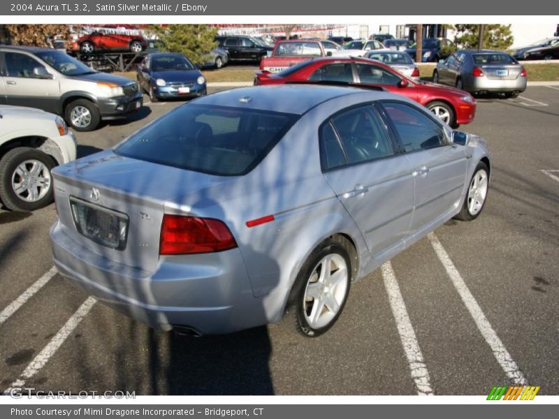 Satin Silver Metallic / Ebony 2004 Acura TL 3.2