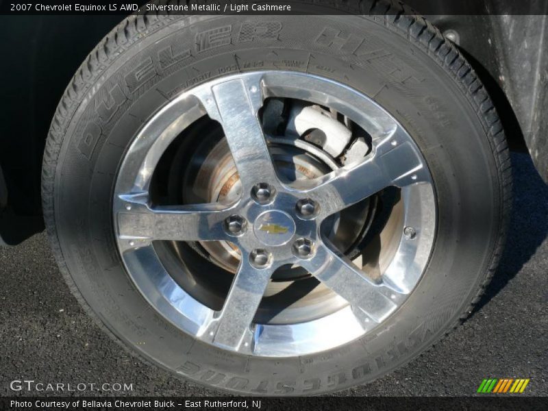 Silverstone Metallic / Light Cashmere 2007 Chevrolet Equinox LS AWD