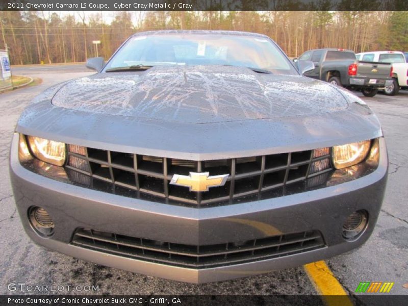 Cyber Gray Metallic / Gray 2011 Chevrolet Camaro LS Coupe