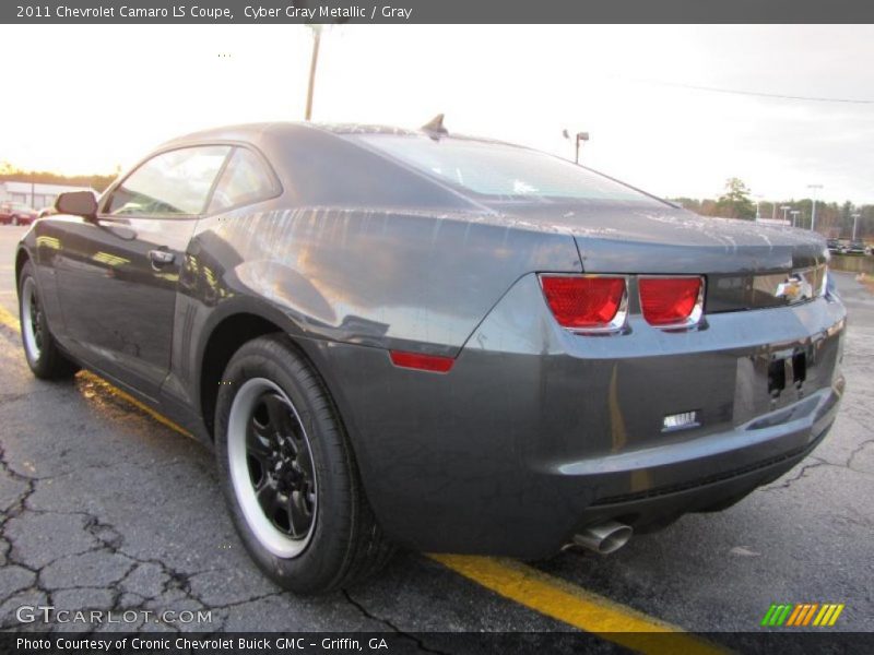 Cyber Gray Metallic / Gray 2011 Chevrolet Camaro LS Coupe