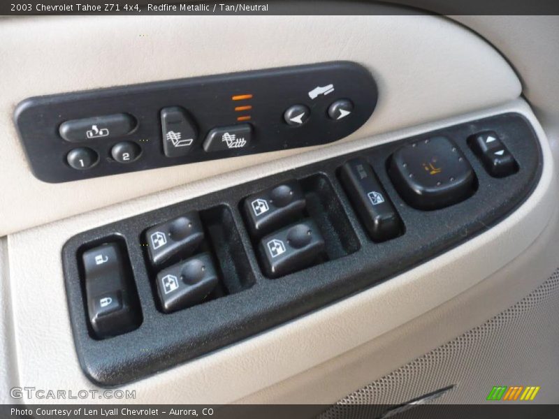 Redfire Metallic / Tan/Neutral 2003 Chevrolet Tahoe Z71 4x4