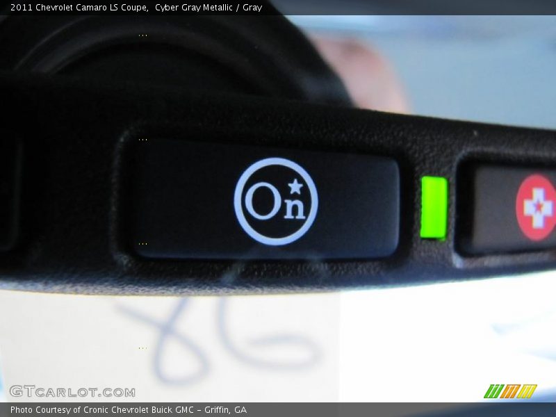 Cyber Gray Metallic / Gray 2011 Chevrolet Camaro LS Coupe