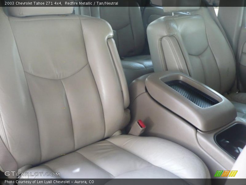 Redfire Metallic / Tan/Neutral 2003 Chevrolet Tahoe Z71 4x4