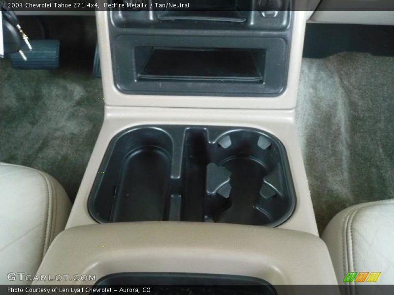 Redfire Metallic / Tan/Neutral 2003 Chevrolet Tahoe Z71 4x4