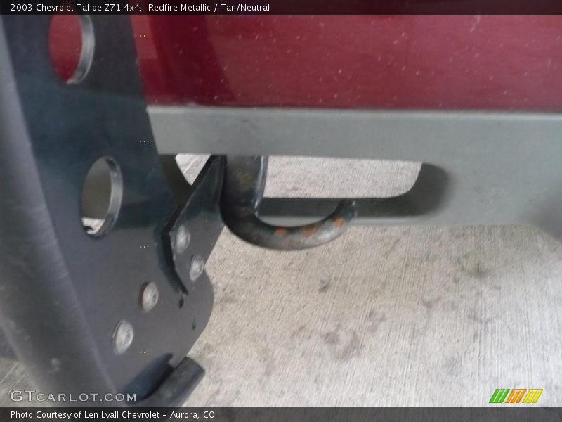 Redfire Metallic / Tan/Neutral 2003 Chevrolet Tahoe Z71 4x4