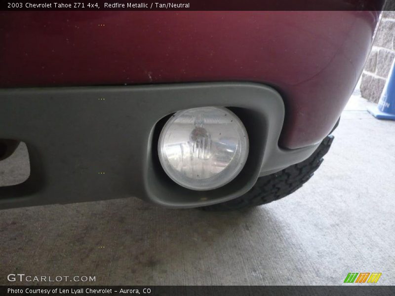 Redfire Metallic / Tan/Neutral 2003 Chevrolet Tahoe Z71 4x4
