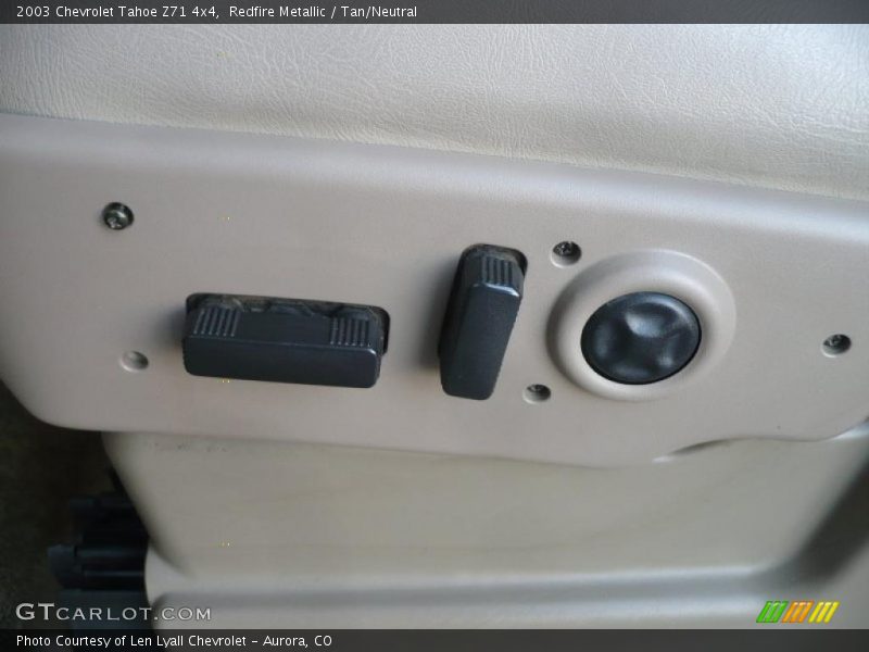 Redfire Metallic / Tan/Neutral 2003 Chevrolet Tahoe Z71 4x4