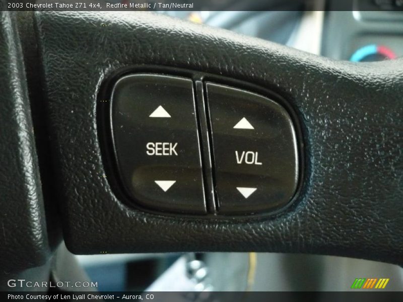 Redfire Metallic / Tan/Neutral 2003 Chevrolet Tahoe Z71 4x4